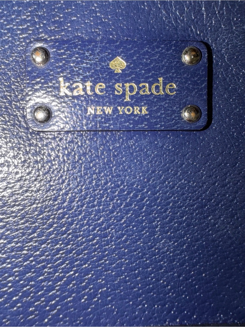 Kate Spade Wellesley Hanna Crossbody Bag — Navy Pebbled Leather - Picture 4 of 4